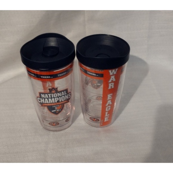 Tervis Auburn Tigers AU 2010 National Champions 24oz Tumbler w/ Lid - Picture 2 of 3